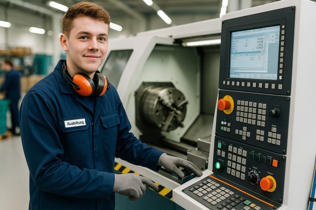 Operador de máquinas: Fundamentos del control de instalaciones en Alemania
