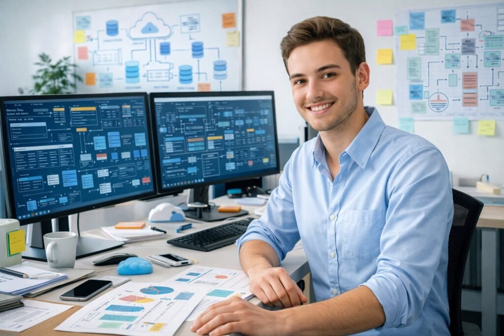 Arquitecto de datos: Planos maestros para ecosistemas de datos integrados en Alemania