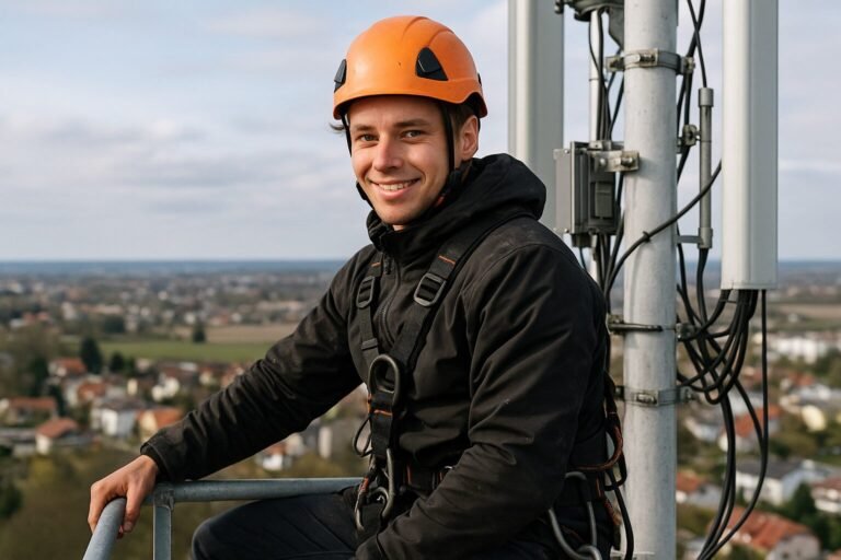 Escaladores industriales: trabajos variados a alturas vertiginosas